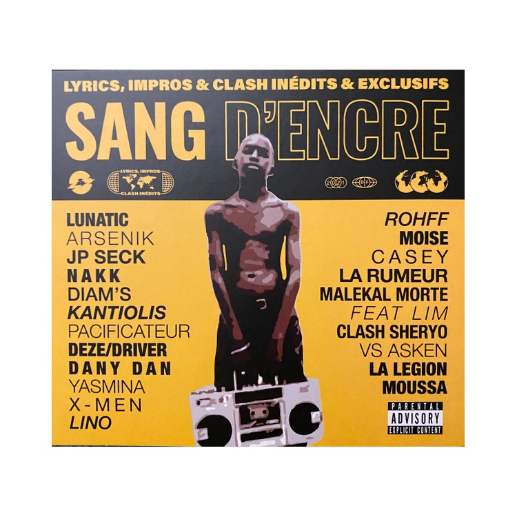 "SANG D'ENCRE" DOUBLE VINYLE